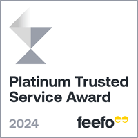Feefo Trusted Service award 2024
