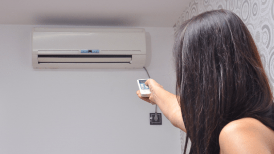 A tenant turning on their extractor fan