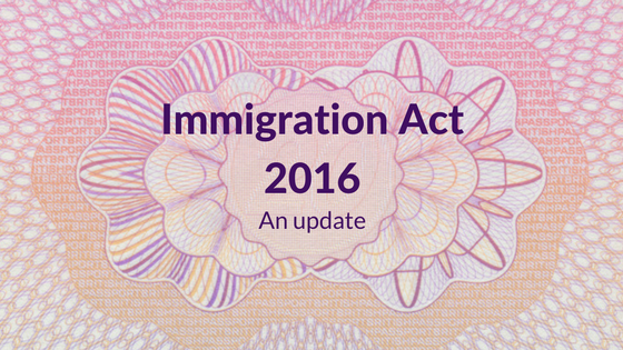 Immigration Act 2016